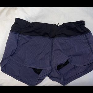 Deep Blue Strip Shorts